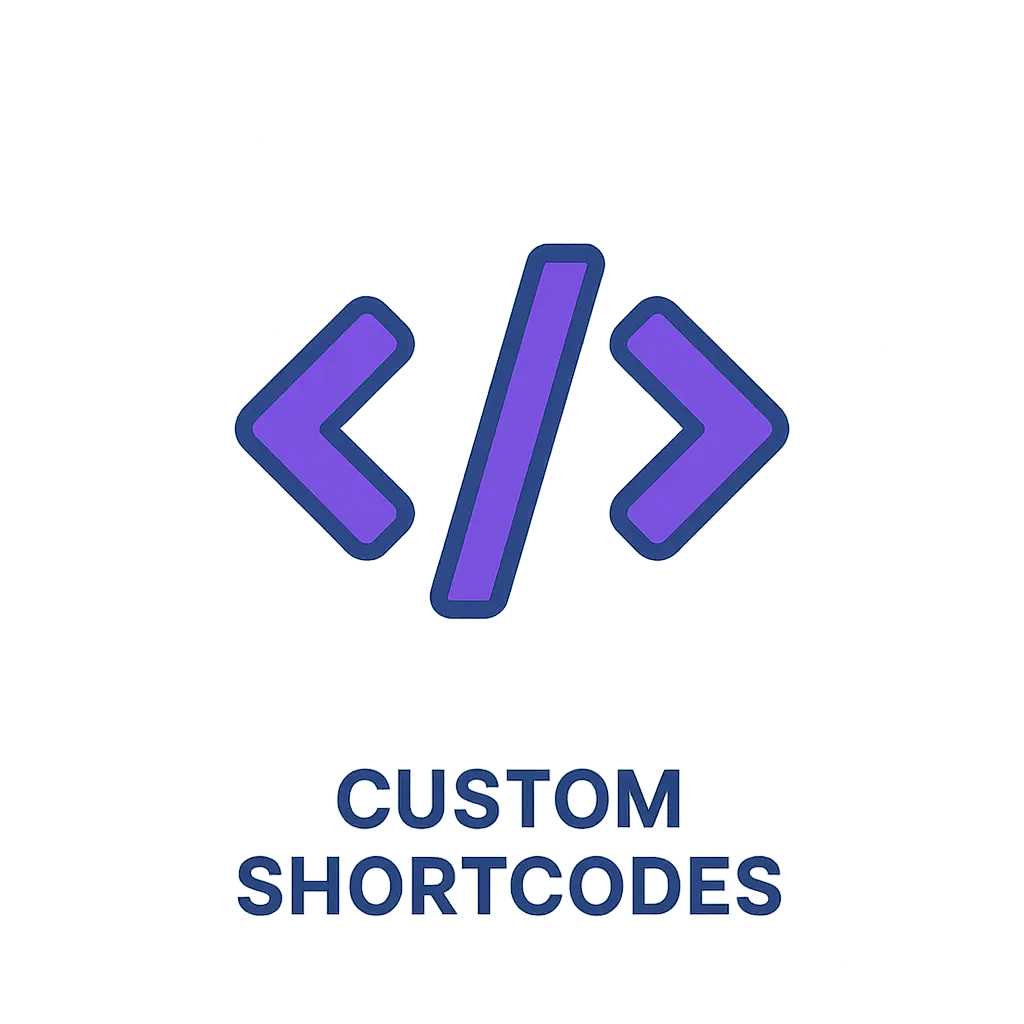 Custom Shortcodes
